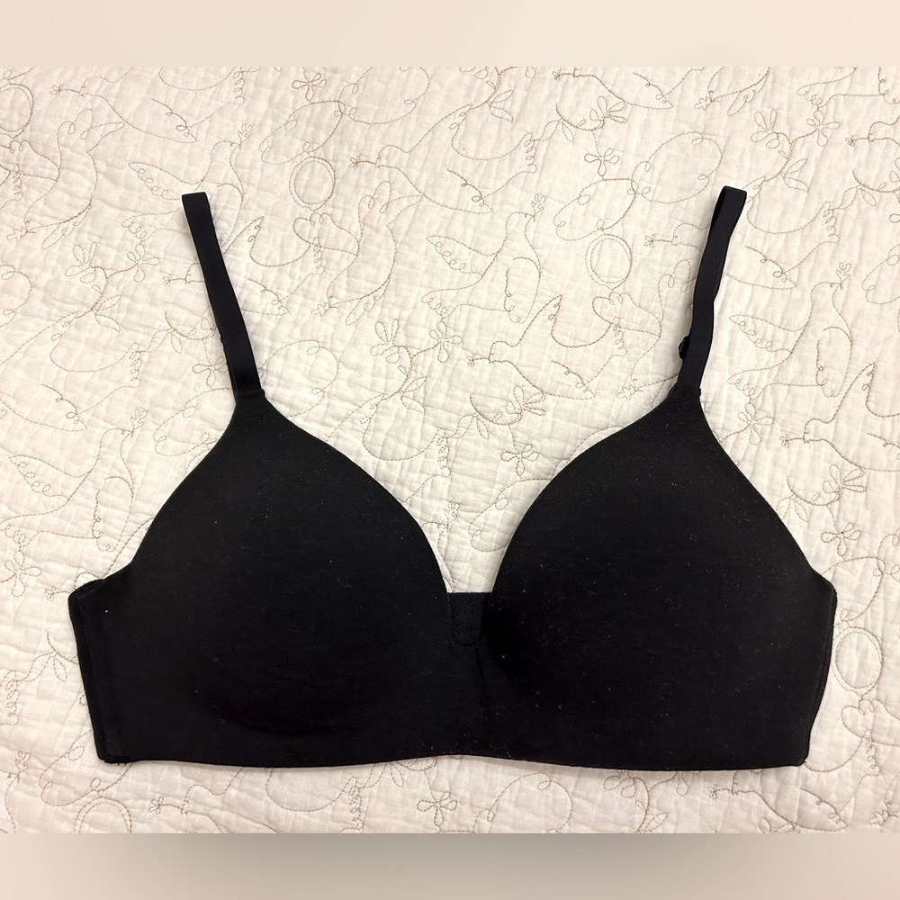 Like NEW - Organic Basics Wireless Cotton Bra - Size 36C